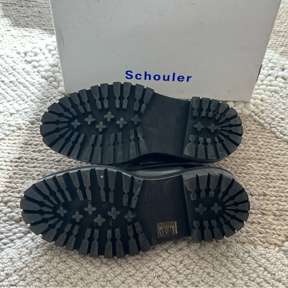 🚫 SOLD: PROENZA SCHOULER Black Lug Sole Platform Loafer - Picture 8 of 10